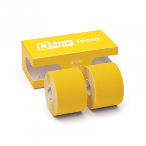 K-Tape Team Yellow Rolls, Yellow Box