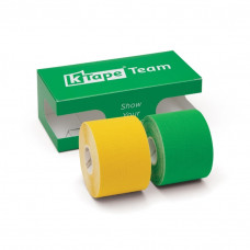 K-Tape Team Yellow & Green Rolls, Green Box