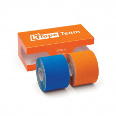 K-Tape Team Sport Blue & Orange,  Orange Box