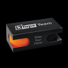 K-Tape Team Orange & Black Rolls, Black Box