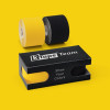 K-Tape Team Yellow & Black Rolls, Black Box