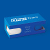 K-Tape Team White & Sport Blue Rolls, Sport Blue Box