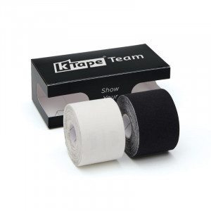 K-Tape White & Black Rolls, Black Box