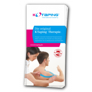 K-Taping Therapie Flyer