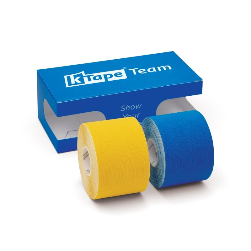 K-Tape Team Yellow & Sport Blue, Sport Blue Box