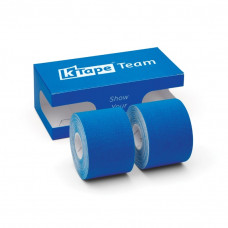 K-Tape Team Sport Blue Rolls, Sport Blue Box