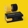K-Tape Team Yellow & Black Rolls, Black & Grey Box
