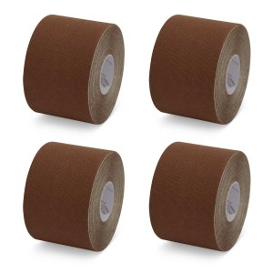 K-Tape My Skin Dark Brown - Box mit 4 Rollen