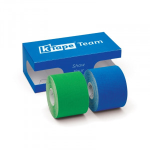 K-Tape Green & Sport Blue Rolls