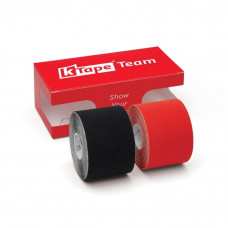 K-Tape Team Black & Sport Red Rolls