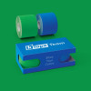 K-Tape Team Green & Sport Blue Rolls, Sport Blue Box