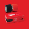 K-Tape Team Black & Sport Red Rolls, Sport Red Box