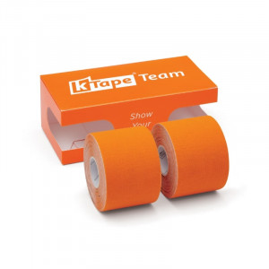 K-Tape Team Orange Rolls, Orange Box