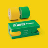 K-Tape Team Yellow & Green Rolls, Green Box