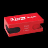 K-Tape Team Black & Sport Red Rolls, Sport Red Box