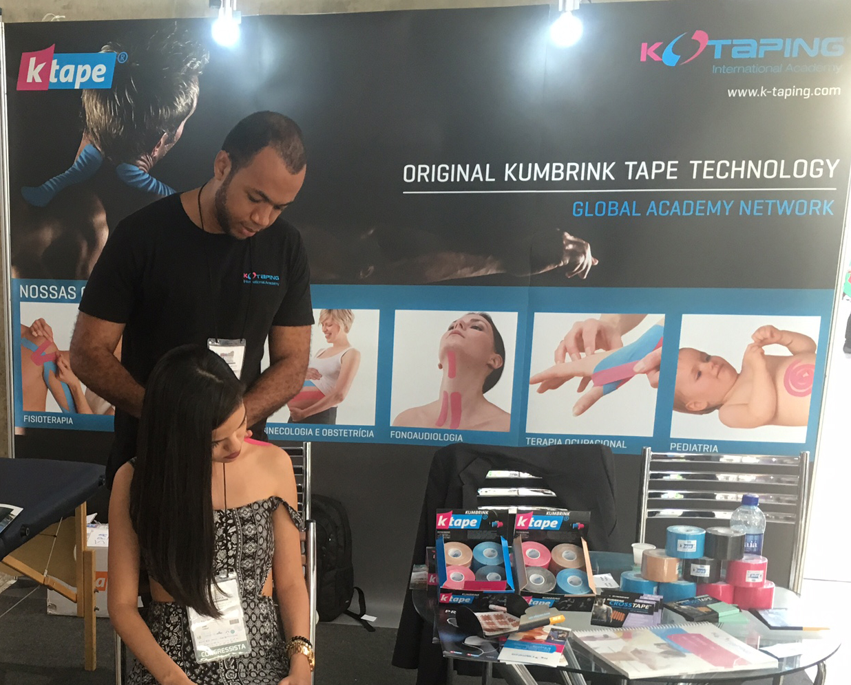 K-Taping Academy booth